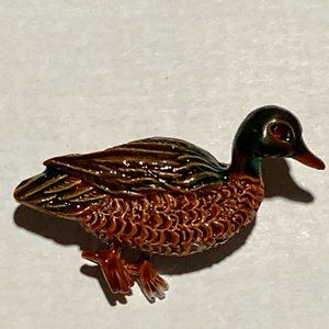 Vintage Gerry's duck brooch